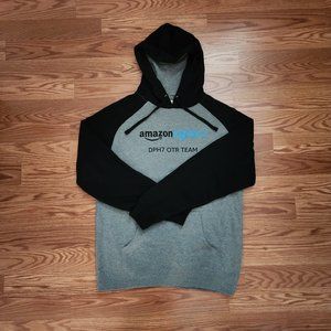 Amazon Logistics Hoodie Pullover Sweatshirt Thick Warm Size Medium